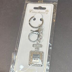 🔥PARFUM NO•5 BLING KEYCHAIN/BAGCHARM